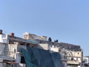 Luxury Acropolis View Apartment Balcony & Rooftop