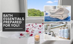 Great Life at NTB-hot tub-steps to the beach