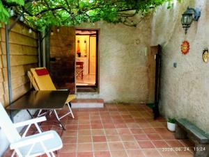 Chambre privée avec terrasse