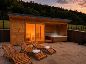 Chalet Leo - Luxury wellness chalet in the Krkonoše Mountains