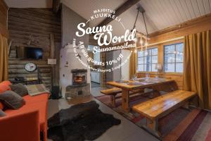 Kuukkeli Log Houses Aurora- Secret Cabin