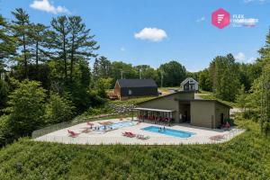 Le Vert Détente - Chalet Spa privé Accès piscine - Golf du Grand Portneuf près de Québec