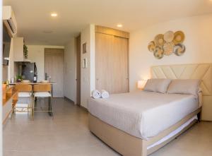Hermoso loft con vista al mar en Santa Marta