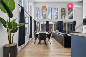 LAzur de Portneuf - Chalet lumineux avec spa et véranda à Pont-Rouge - Resort près de Québec