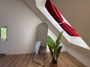 Apartment mit Arbeitsplatz, Parkplatz & Terrasse - für 4