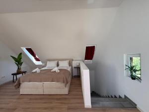 Apartment mit Arbeitsplatz, Parkplatz & Terrasse - für 4