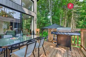 Le Wapiti de Portneuf - Chalet avec spa privé en forêt à Pont-Rouge - Resort près de Québec
