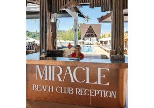 Miracle Beach Club Resort With Luxury Sunbeds include Free credit for redeemable food & drinks
