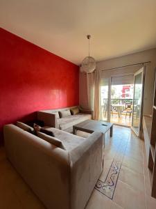 Apartment rental in a residence with pool