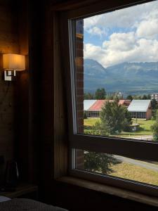 Kamzik View of the Tatras from a private sauna