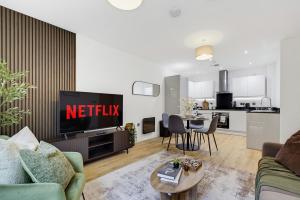Modern 2BR Flat in Birminghams Jewellery Quarter!