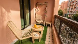 Élégant 2 Chambres, Terrasse, Guéliz