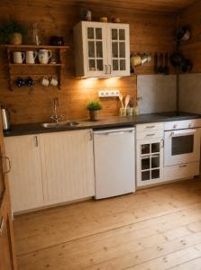 A stylish log cabin in the heart of the Brdy forests