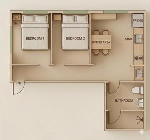Stay Nook Jongno Full-Floor 2-Bedroom Apartments near Gwangjang Market