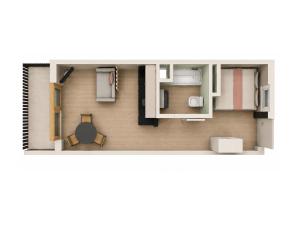 Ambiente Appartement B6 - moderne Ferienwohnung mit Balkon und Aussicht