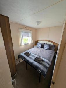 The Willow Caravan Cliff Top Coastal Retreat at Eyemouth Holiday Park Sleeps 6 Near Beach