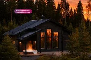 Villa Luoteistuuli - 8+2 hlö, Luoteis-Himos Ski-in/out, 88m² + 30m²