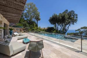 REF 2198 - Super Cannes - Luxury Modern Sea View Villa for Rent