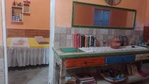 Casa rústica com o charme do litoral