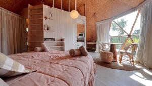 Domo 4 - Glamping para 2 PAX con pile y parrilla en Cruz del Sur, Chapadmalal - Hola Sur
