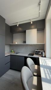 Sunset apartment with sea and sunrise views