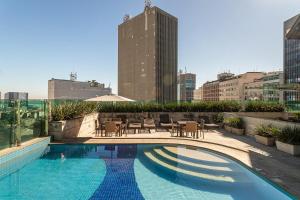 908 · Loft Premium no Centro+Coworking+Academia+Piscina