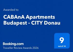 CABAnA Apartments Budapest - CITY Donau