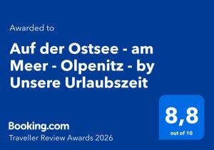 Auf der Ostsee - am Meer - Olpenitz - by Unsere Urlaubszeit