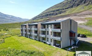 Panoramic balcony over Seyðisfjörður