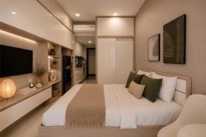 Japandi Studio I The Tresor D4 I 3mins to District 1 I