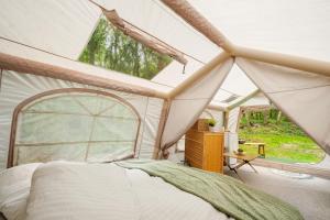 Romantisches Glamping Zelt auf Rügen - Übernachten mitten im Kiefernwald - nur 100m bis zum Strand - Ideal für Paare und kleine Familien - Zelt Nr 1