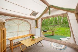 Romantisches Glamping Zelt auf Rügen - Übernachten mitten im Kiefernwald - nur 100m bis zum Strand - Ideal für Paare und kleine Familien - Zelt Nr 1