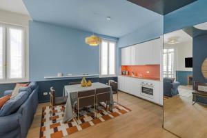REF 2085 - Cannes Center 3-room apartment with balcony to rent