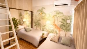 LEON RESORT Osaka bay Max10 people USJ 5min Namba 12min Osaka Sta 5min Shinsaibashi Osaka Castle 14min Chidoribashi Station 5min walk Best Location USJ5分 なんば12分 大阪駅5分 千鳥橋徒歩5分 心斎橋大阪城14分
