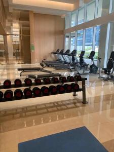 Mall below Podomoro apartment with Pool Gym Balcony Good View