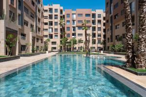 Designer 2 Bedroom Gueliz retreat Pool - Gym - Parking