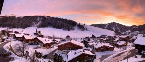Apartment with balcony facing the ski slopes