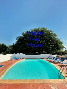 Nature Tree House Casa sobre los árboles