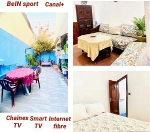Cosy appartement avec patio au centre ville, bien équipé, Fibre haut débit
