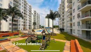 Apartamento 3 habitaciones, Piscina y parqueadero