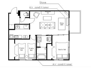 Hassamu 3 Jo 1-11-1 Corole Kotoni - Vacation STAY 11469