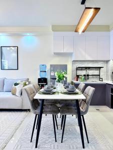 Beautifully furnished apartment with swimming pool ample parking space fully equipped gym child play area and amazing city views