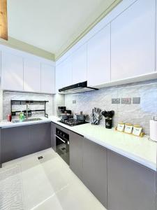 Beautifully furnished apartment with swimming pool ample parking space fully equipped gym child play area and amazing city views
