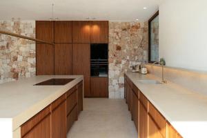 Luxury villa with pool and private beach access