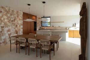 Luxury villa with pool and private beach access