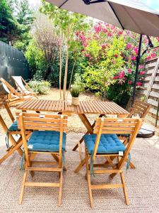 Appartement cosy et jardin à proximité de la mer