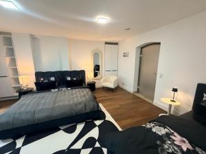Ferienwohnung Villa Historica 250qm mit Garten, Dart, Tischkicker, Parkplatz, free Wifi