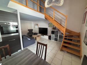 70 m2 duplex apartment for 6 or 8 people