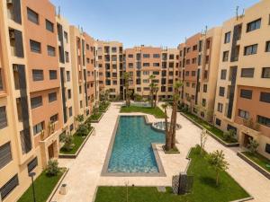 Bright Apartment Terrace and Pool, Fibre Gueliz