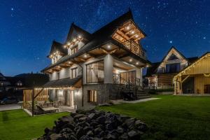 Gawra - dom premium dla 16 osob lub 2 apartamenty ,sauna, jacuzzi, Bukowina Tatrzańska